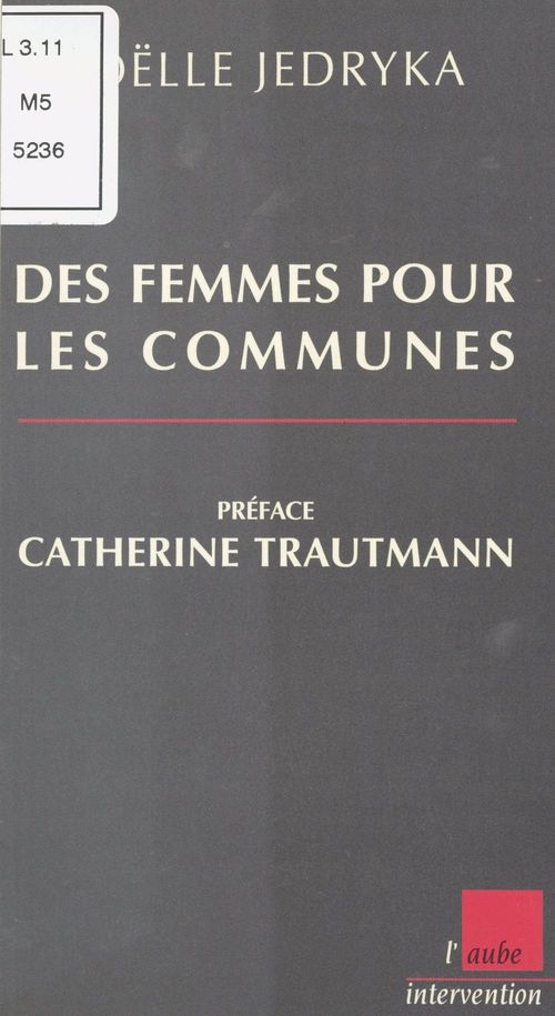 Couverture ebook de Des femmes pour les communes, de Joelle Jedryka, Gérard Lindeperg