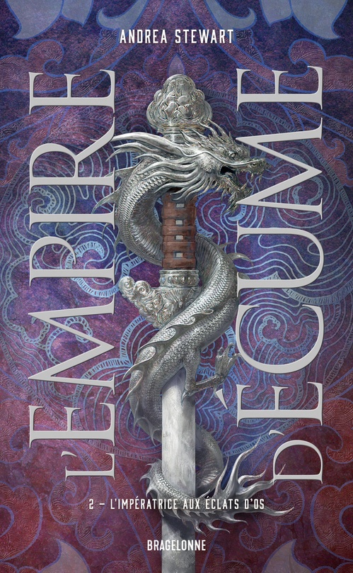 ebook cover of L'Empire d'écume, T2 : L'Impératrice aux éclats d'os, by Andrea Stewart