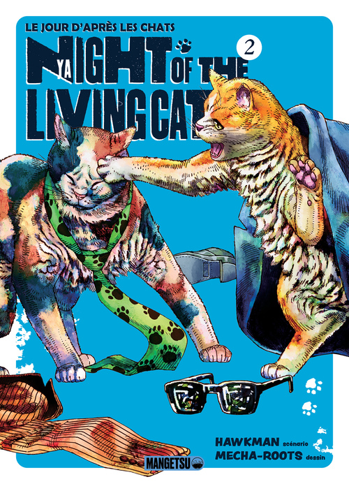 Couverture ebook de Nyaight of the Living Cat T02, de Mecha-Roots, Hawkman