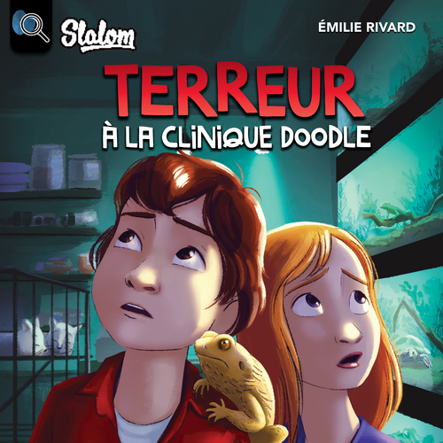 Couverture audiobook de Terreur à la clinique Doodle, de Rivard Emilie