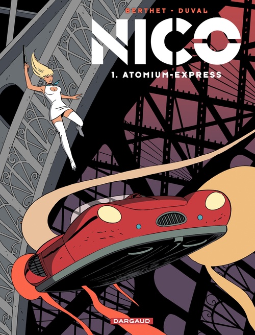 Couverture ebook de Nico - Tome 1 - Atomium-Express, de Philippe Berthet, Fred Duval