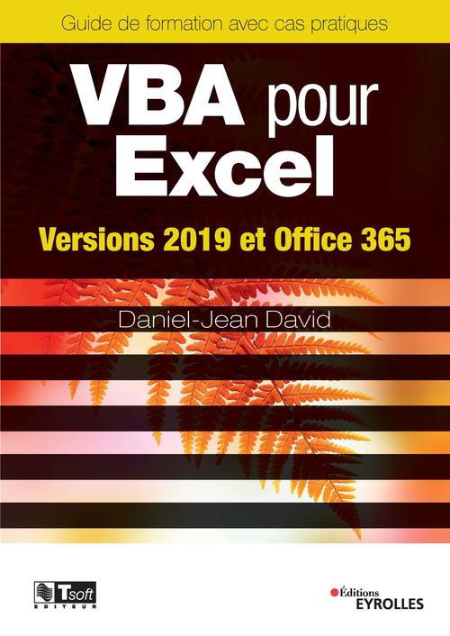 ebook cover of VBA pour Excel, by Daniel-jean David