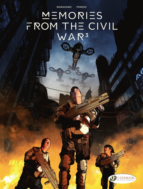 Couverture ebook de Memories from the Civil War - Volume 3, de Richard Marazano, Jean-Michel Ponzio