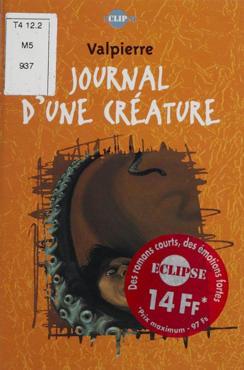 Couverture ebook de Journal d'une créature, de Valpierre