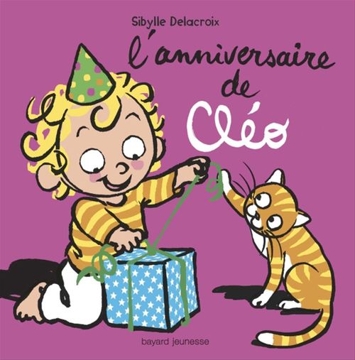 Couverture ebook de L'anniversaire de Cléo, de Sibylle Delacroix