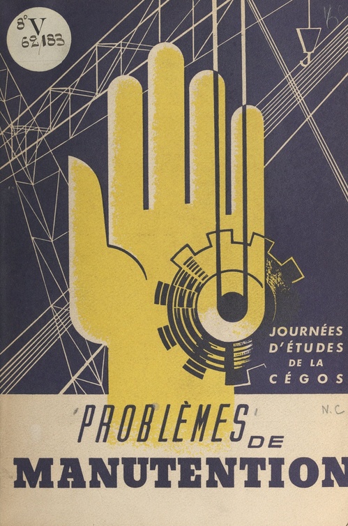 Couverture ebook de Problèmes de manutention, de Cegos
