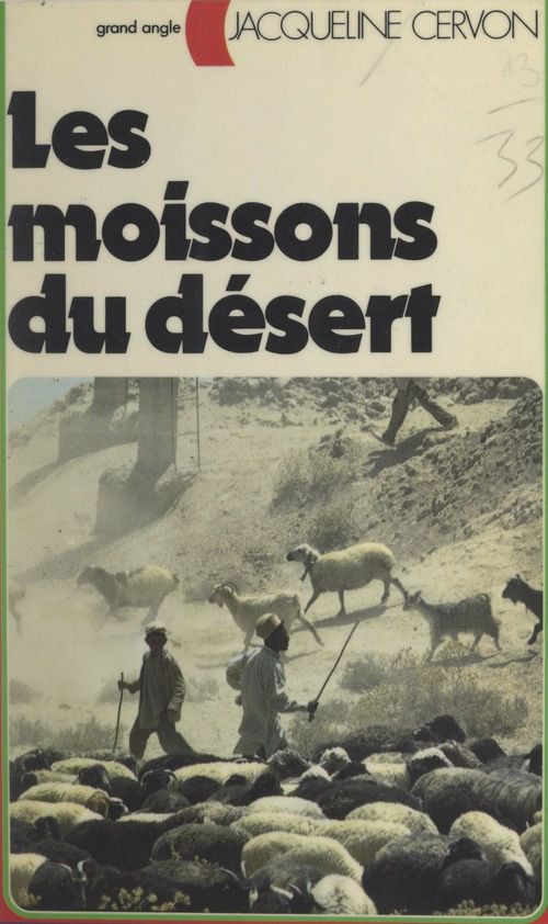 ebook cover of Les moissons du désert, by Jacqueline Cervon