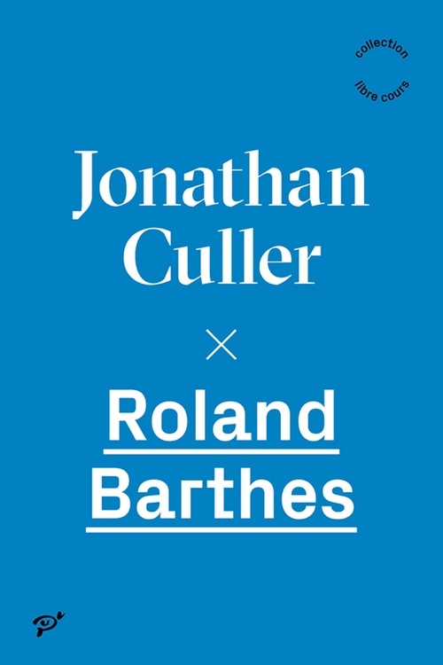 Couverture ebook de Roland Barthes, de Jonathan Culler