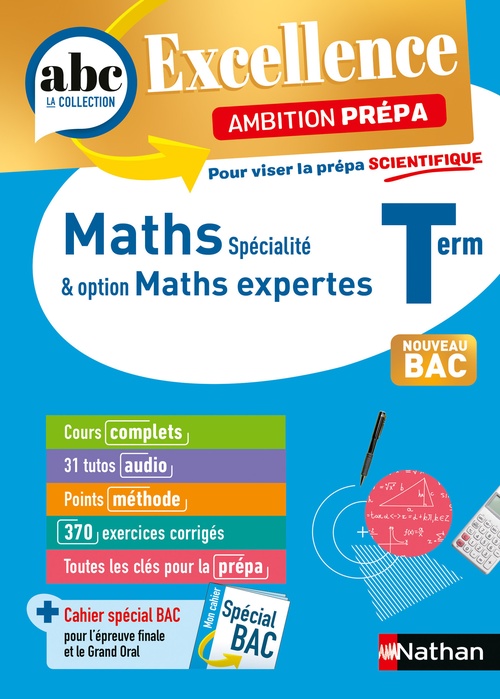 Couverture ebook de ABC Excellence - Ambition Prépa - Maths expertes, de Gérard Chassard, Christian Lixi