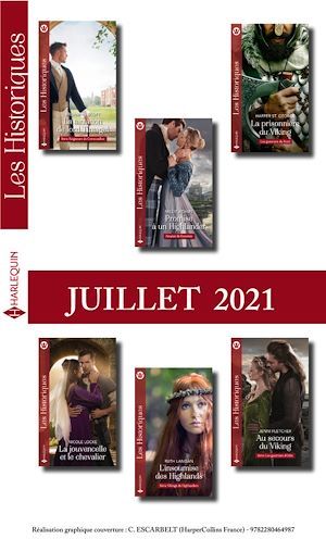 ebook cover of Pack mensuel Les Historiques : 6 romans (Juillet 2021), by Collectif