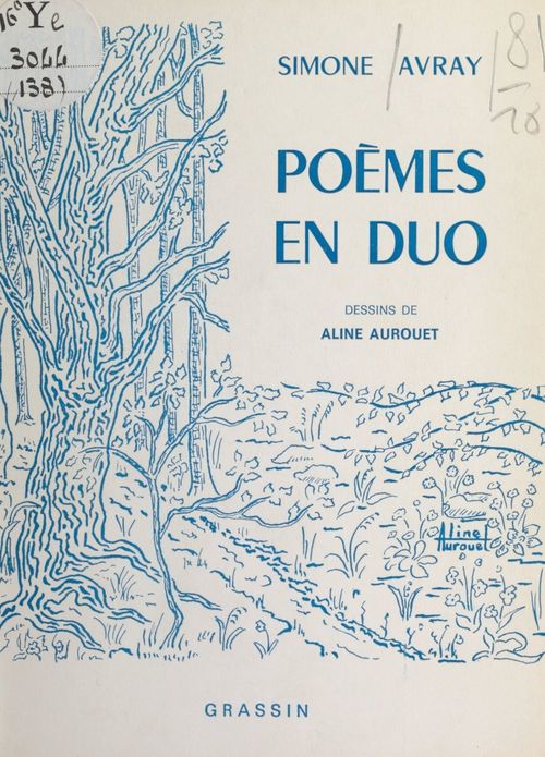 ebook cover of Poèmes en duo, by Simone Avray