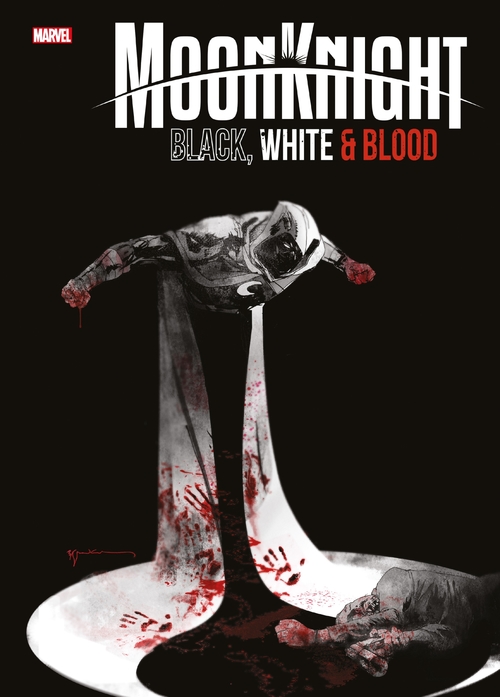 Couverture ebook de Moon Knight : Black, White & Blood, de Collectif