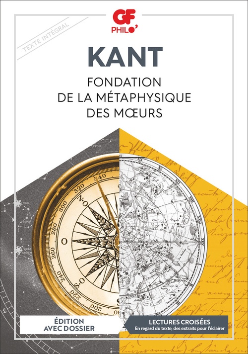 Couverture ebook de Fondation de la métaphysique des moeurs, de Kant