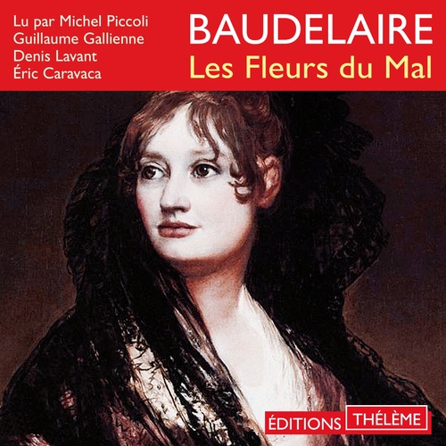 Couverture audiobook de Les fleurs du mal, de Charles Baudelaire