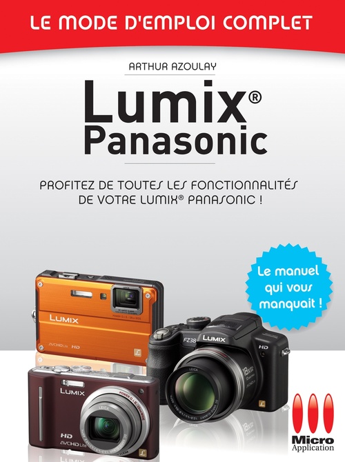 Couverture ebook de Lumix Panasonic N 23 Mode d'Emploi Complet, de Arthur Azoulay