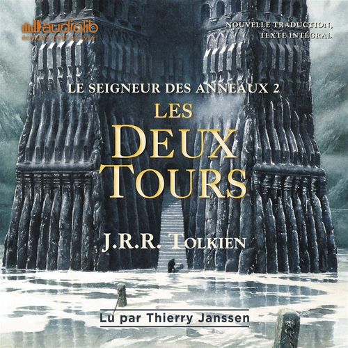 audiobook cover of Le Seigneur des Anneaux 2 - Les Deux Tours, by J. R. R. Tolkien