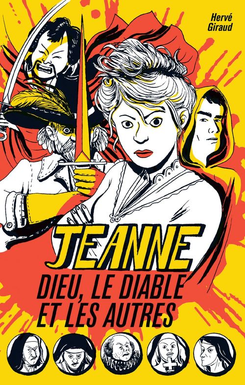 Couverture ebook de Jeanne, Dieu, le diable et les autres, de Hervé Giraud