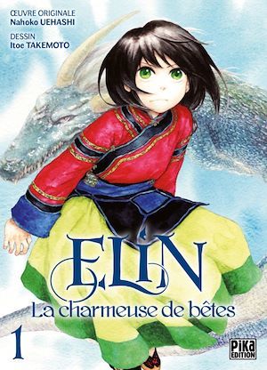 Couverture ebook de Elin, la charmeuse de bêtes T01, de Nahoko Uehashi, Itoe Takemoto