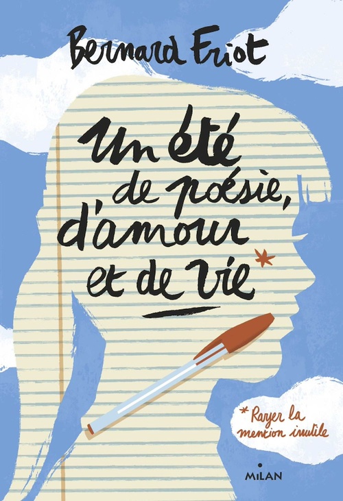 Couverture ebook de Un été de poésie, d'amour et de vie, de Bernard Friot
