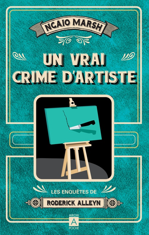 ebook cover of Un vrai crime d'artiste, by Ngaio Marsh
