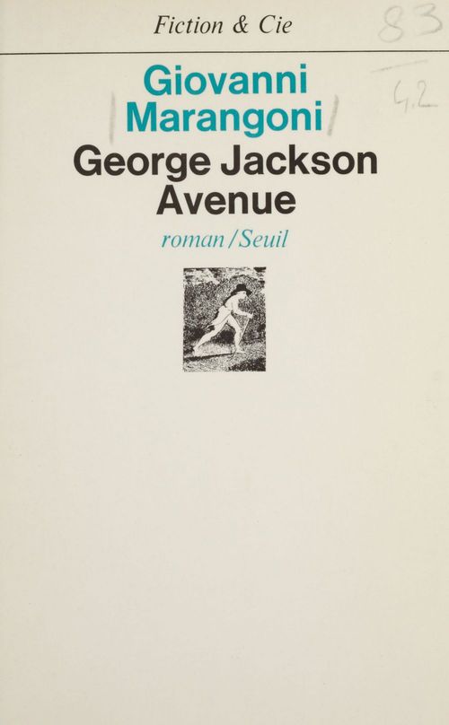 ebook cover of George Jackson Avenue, by Giovanni Marangoni