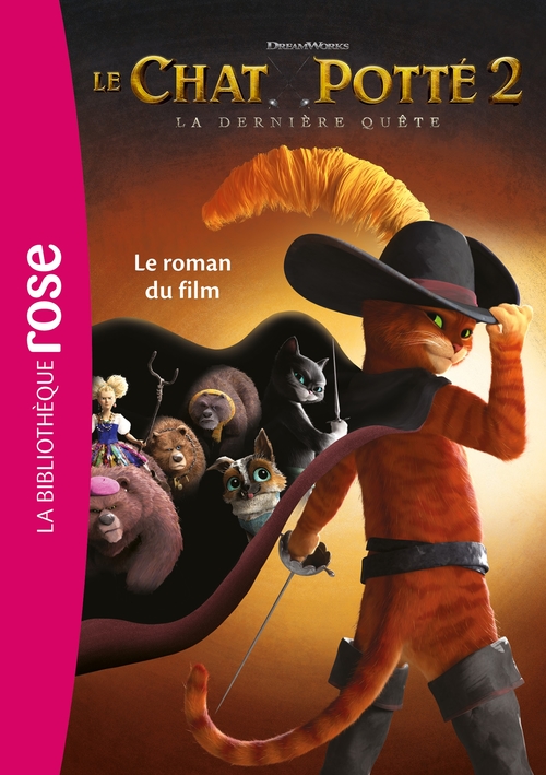ebook cover of Le Chat Potté 2, La dernière quête - Le roman du film, by Dreamworks