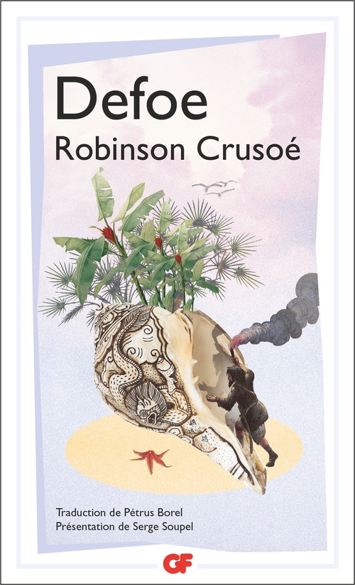 ebook cover of Robinson Crusoé, by Daniel Defoe