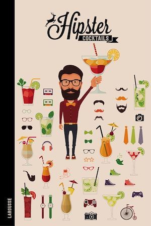 ebook cover of Hipster Cocktails, by Sandrine Houdré-Grégoire