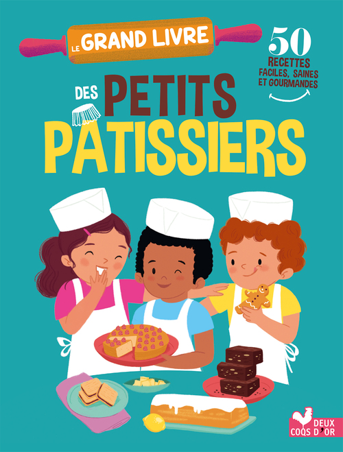 Couverture ebook de Le grand livre des petits pâtissiers, de Marie Pourrech