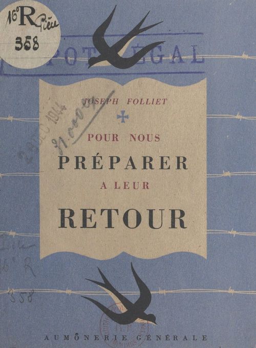 Couverture ebook de Pour nous préparer à leur retour, de Joseph Folliet