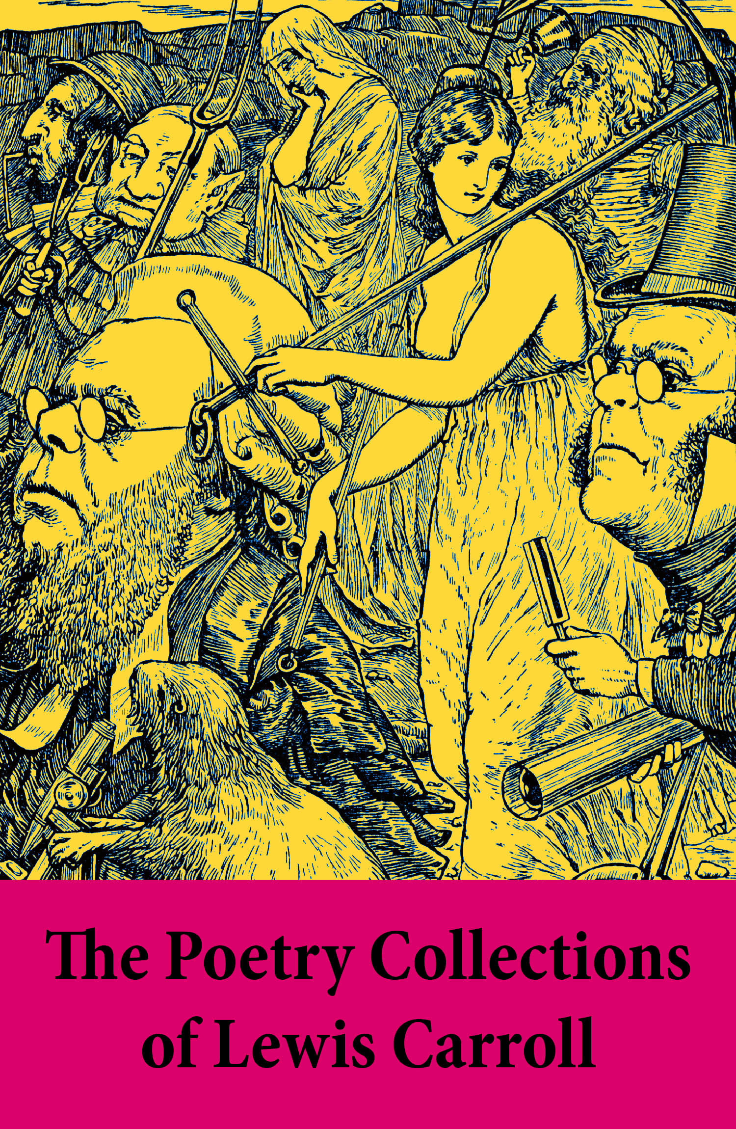 Couverture ebook de The Poetry Collections of Lewis Carroll, de Lewis Carroll