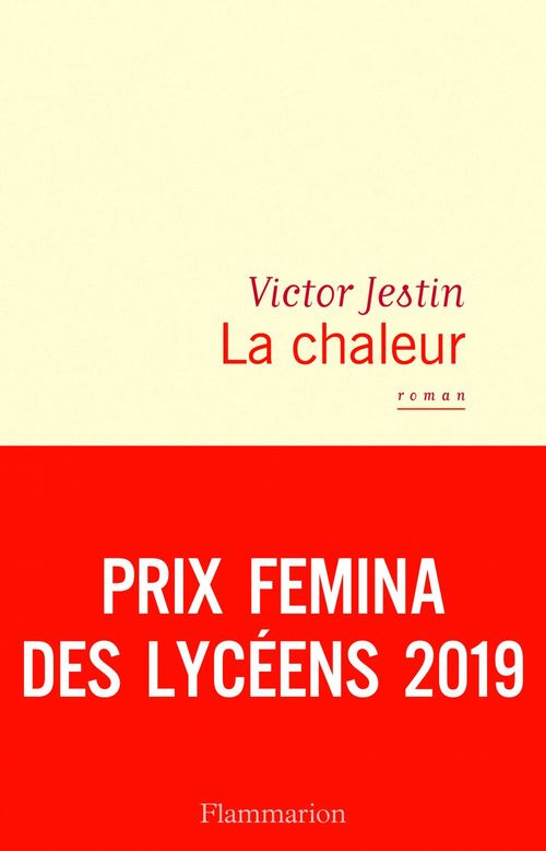 ebook cover of La chaleur, by Victor Jestin