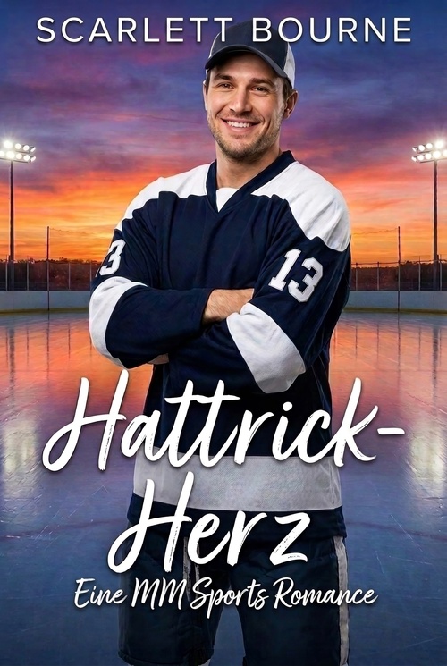 ebook cover of Hattrick-Herz, by Scarlett Bourne