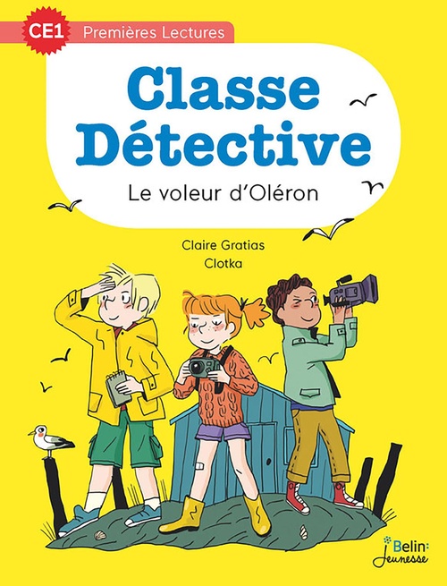 Couverture ebook de Le voleur d'Oléron - CE1, de Claire Gratias, Clotka