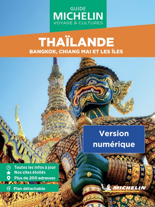 Couverture ebook de Guide Vert WE&GO Thaïlande. Bangkok, Chiang Mai et les îles, de Collectif