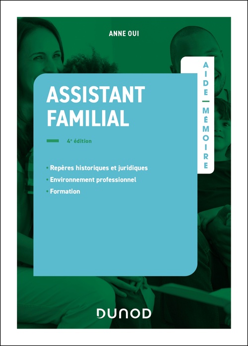 ebook cover of Aide-mémoire - Assistant familial - 4e éd., by Anne Oui
