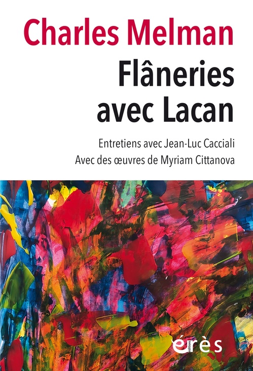 ebook cover of Flâneries avec Lacan, by Charles Melman