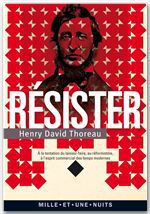 ebook cover of Résister, by Henry David Thoreau