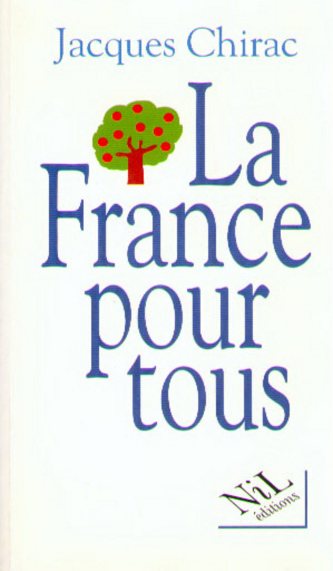 ebook cover of La France pour tous, by Jacques Chirac
