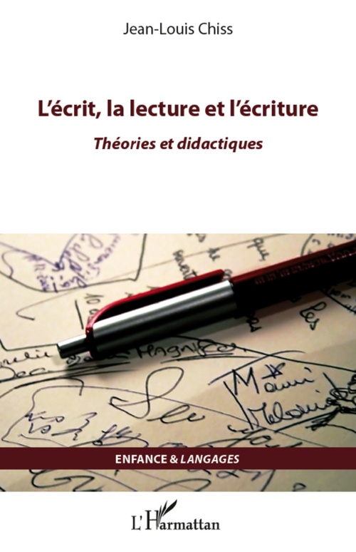 ebook cover of L'écrit, la lecture et l'écriture, by Jean-louis Chiss