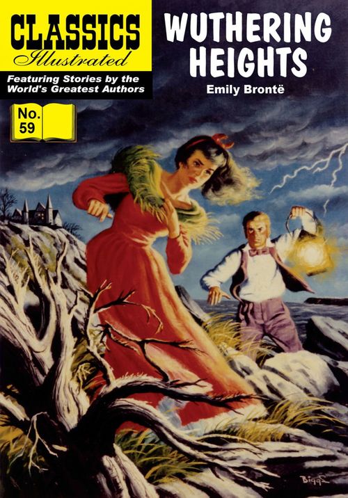 ebook cover of Wuthering Heights, by Emily Bronte