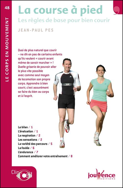 ebook cover of La course à pied, by Jean-Paul Pes