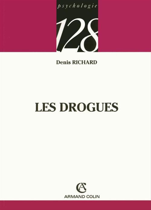 Couverture ebook de Les drogues, de Denis Richard