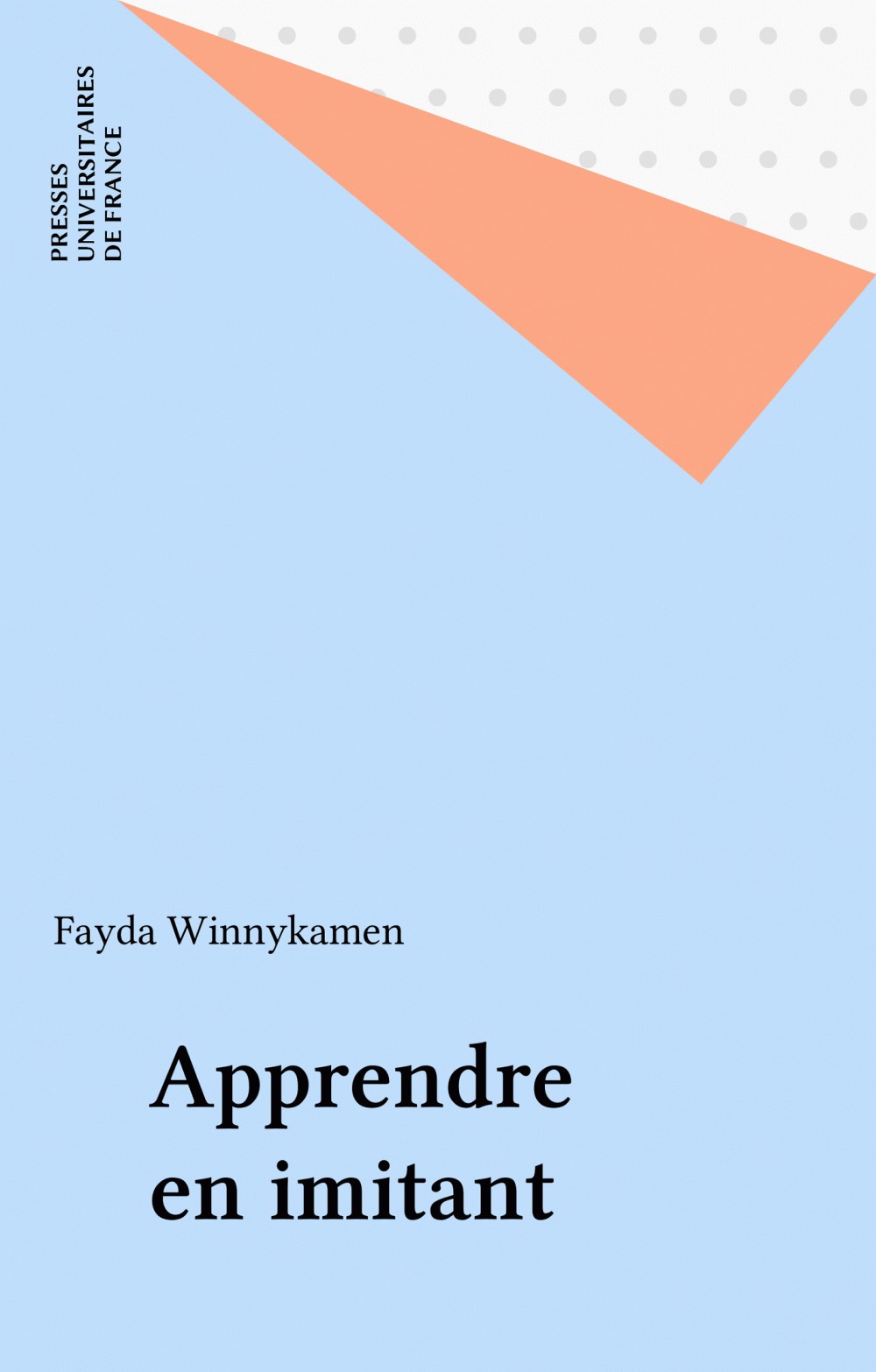 Couverture ebook de Apprendre en imitant, de Fadja Winnykamen