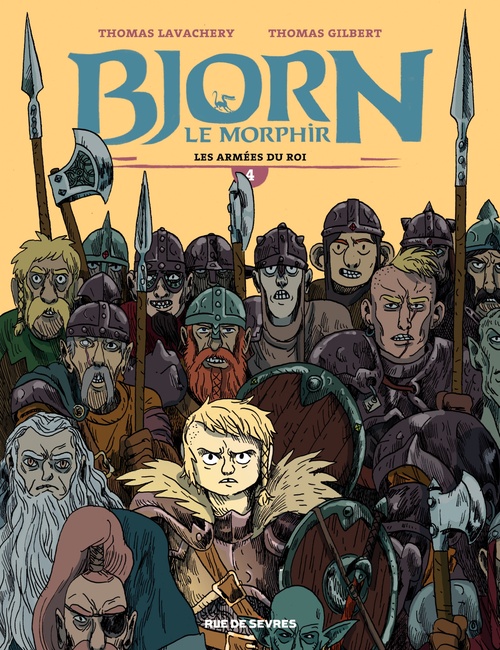 Couverture ebook de Bjorn le Morphir - Tome 4 - Les armées du Roi, de Thomas Lavachery, Thomas Gilbert