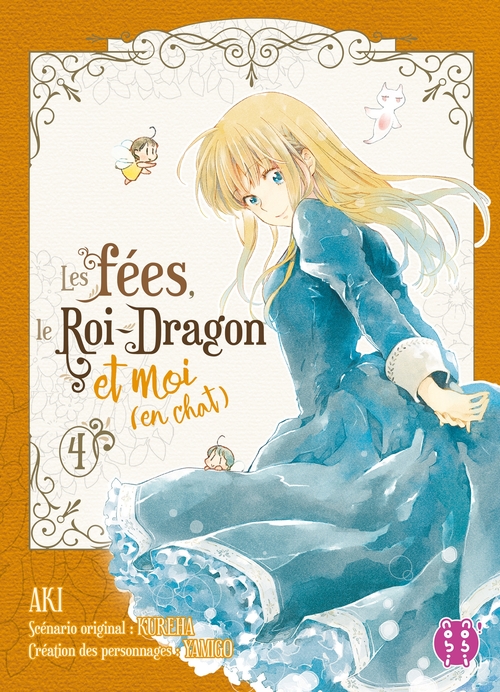 ebook cover of Les fées, le Roi-Dragon et moi (en chat) T04, by Aki