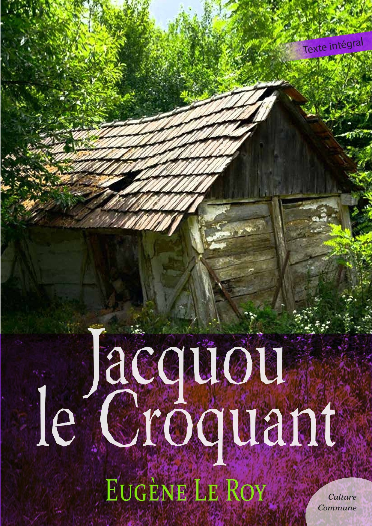 Couverture ebook de Jacquou le Croquant, de Eugene Le Roy