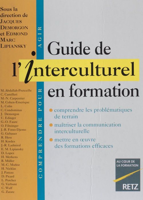 Couverture ebook de Guide de l'interculturel en formation, de Jacques Demorgon, Edmond Marc Lipianski
