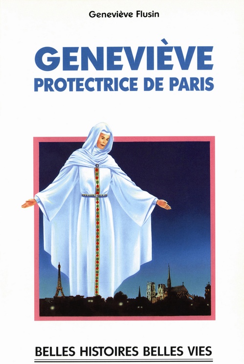 ebook cover of Sainte Geneviève, by Geneviève Flusin