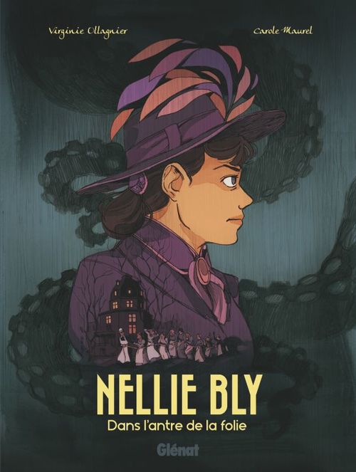 Couverture ebook de Nellie Bly, de Carole Maurel, Virginie Ollagnier-jouvray